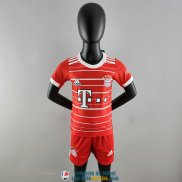 Camiseta Bayern Munich Ninos Primera Equipacion 2022/2023